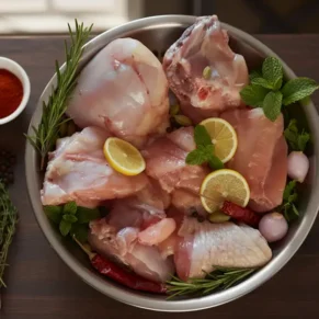 Chicken Normal Biryani Cut