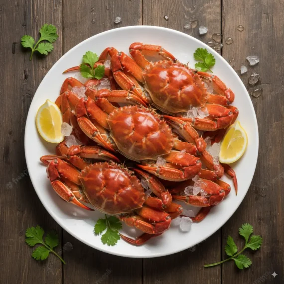 Fresh Sea Crabs Whole