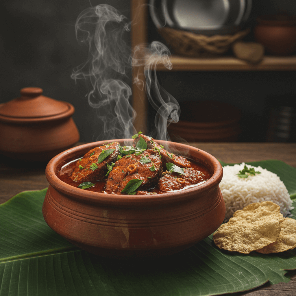 South Indian Fish Masala Recipe (Vanjaram Meen Masala)