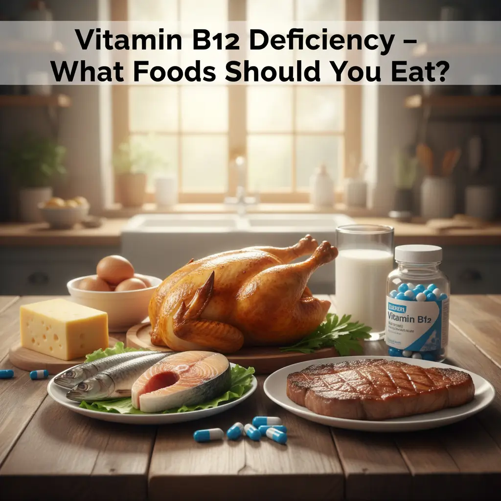 Vitamin B12 Deficiency – What Foods Should You Eat?