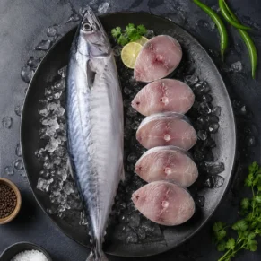 Premium Vanjaram (Seer Fish) Full Slices