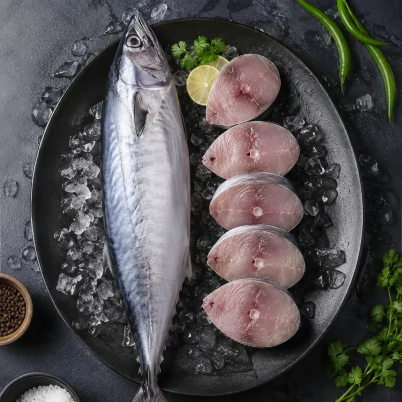 Premium Vanjaram (Seer Fish) Full Slices