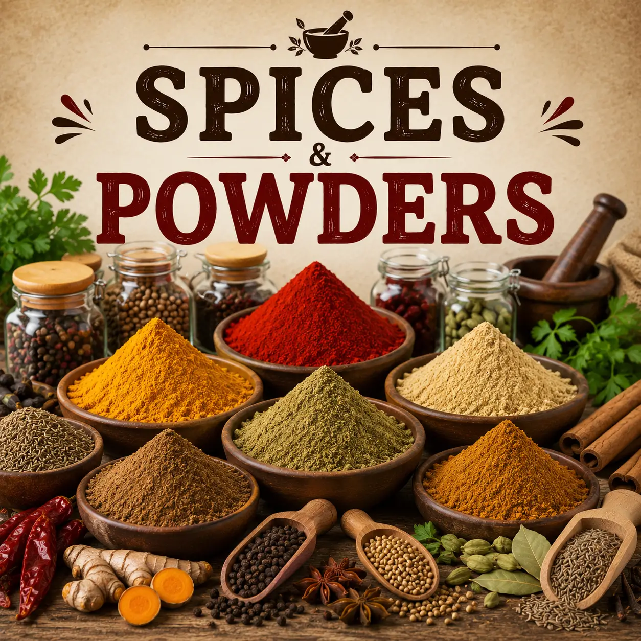 Spices and Powders